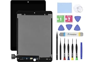 HOYRTDE 9.7" New Screen Replacement for iPad Pro 2016 A1673 A1674 A1675 LCD Display Glass Touch Digitizer Premium Kit with Tools - Black