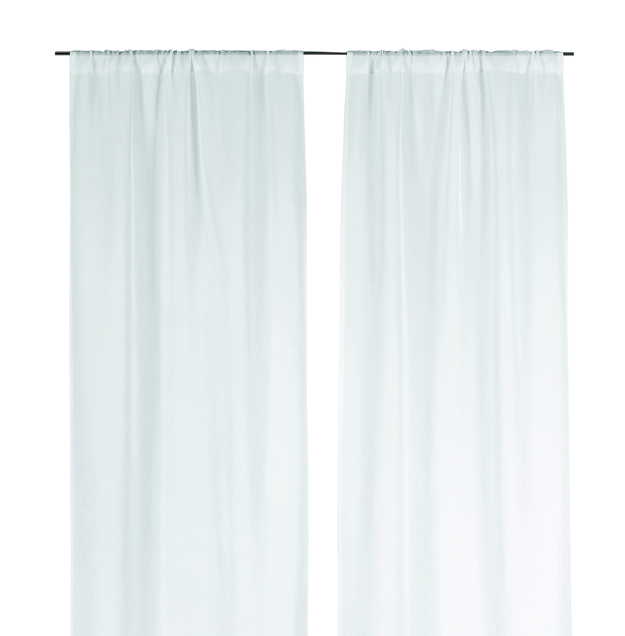 Linder Plain Polyester, Ecru, 55 x 200cm