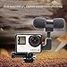 Microphone Adapter, ZIKO Microphone 3.5 mm Mic Adapter Mini Stereo 3.5 mm mic Adapter Microphone Mount with Standard Frame for GoPro 3/3+/4 Sports Camera