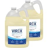 VIREX Diversey All Purpose Disinfectant Cleaner, 1 Gallon, 2 Pack | Multi Surface Use, Odor Control, Ready To Use, Lemon Scent, One Step Daily Cleaning