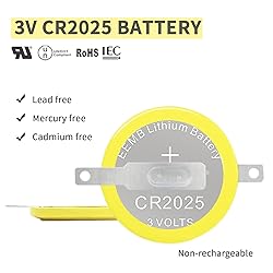 EEMB Tabbed CR2025 3V Lithium Battery with Solder
