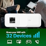 ZTE MF986D 4G+ LTE-Advanced Portable MiFi Wi-Fi Hotspot Unlocked 32 Devices view 5