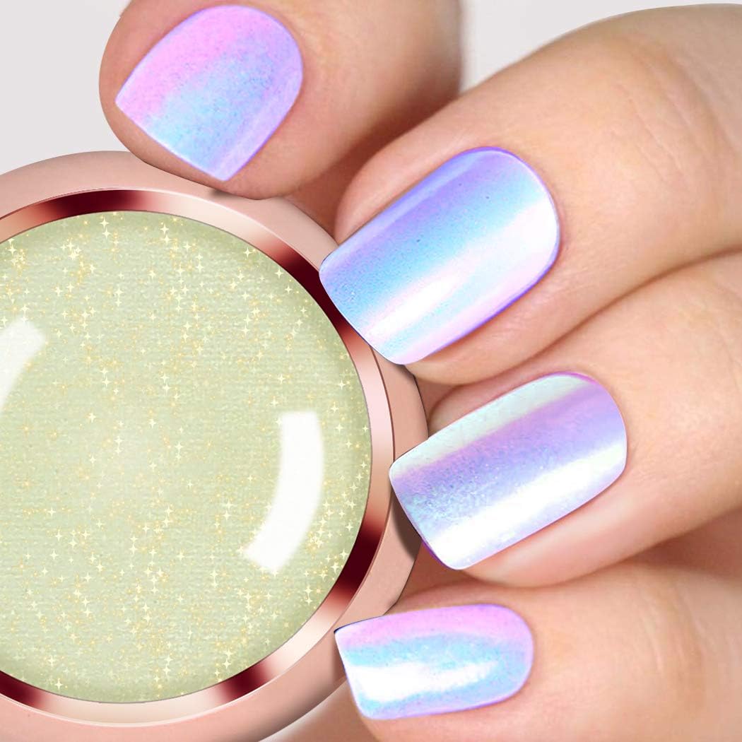 PrettyDiva Chrome Nail Powder Glitter Pigment