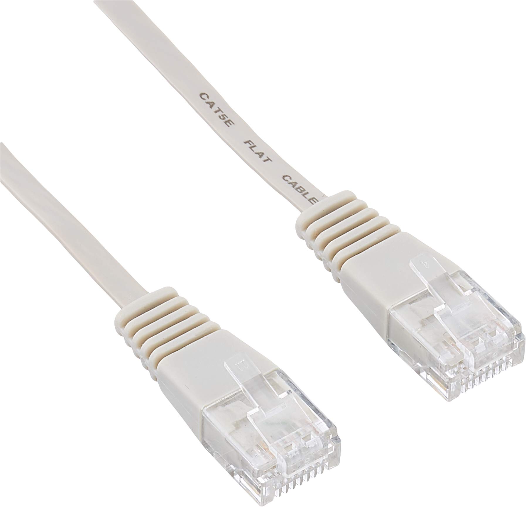 Pro Signal PSG91014 Flat Cat5e UTP Ethernet Patch Lead, 2 m, Grey
