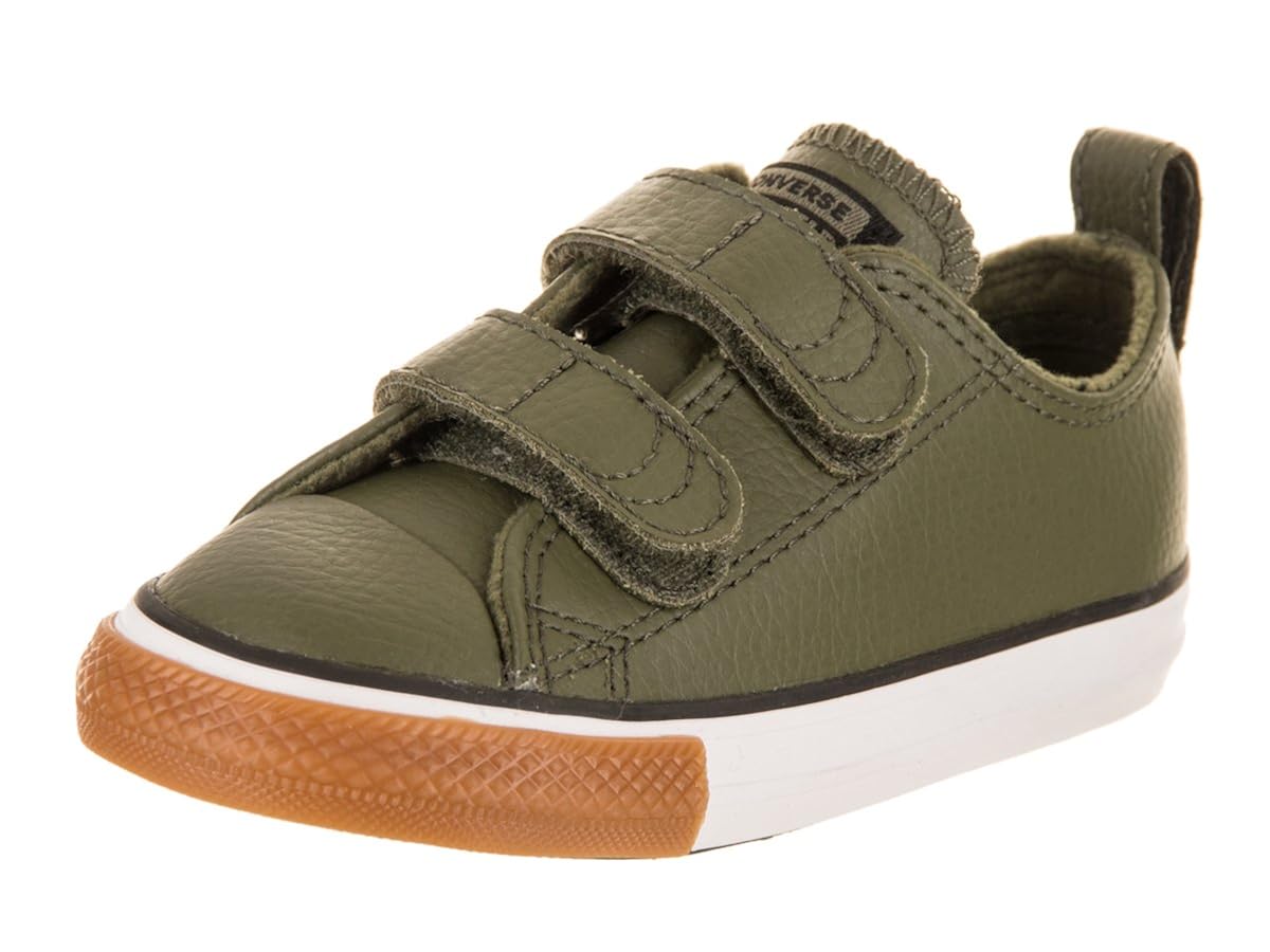Converse Chuck Taylor All Star 2V OX Toddler Faux Leather Converse Chuck Taylor All Star 2V OX Toddler Faux Leather