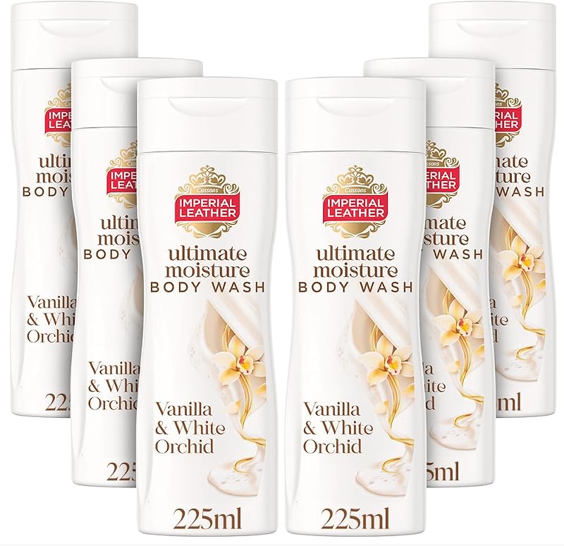Imperial Leather Ultimate Moisture Vanilla & White Orchid Body Wash 225ml