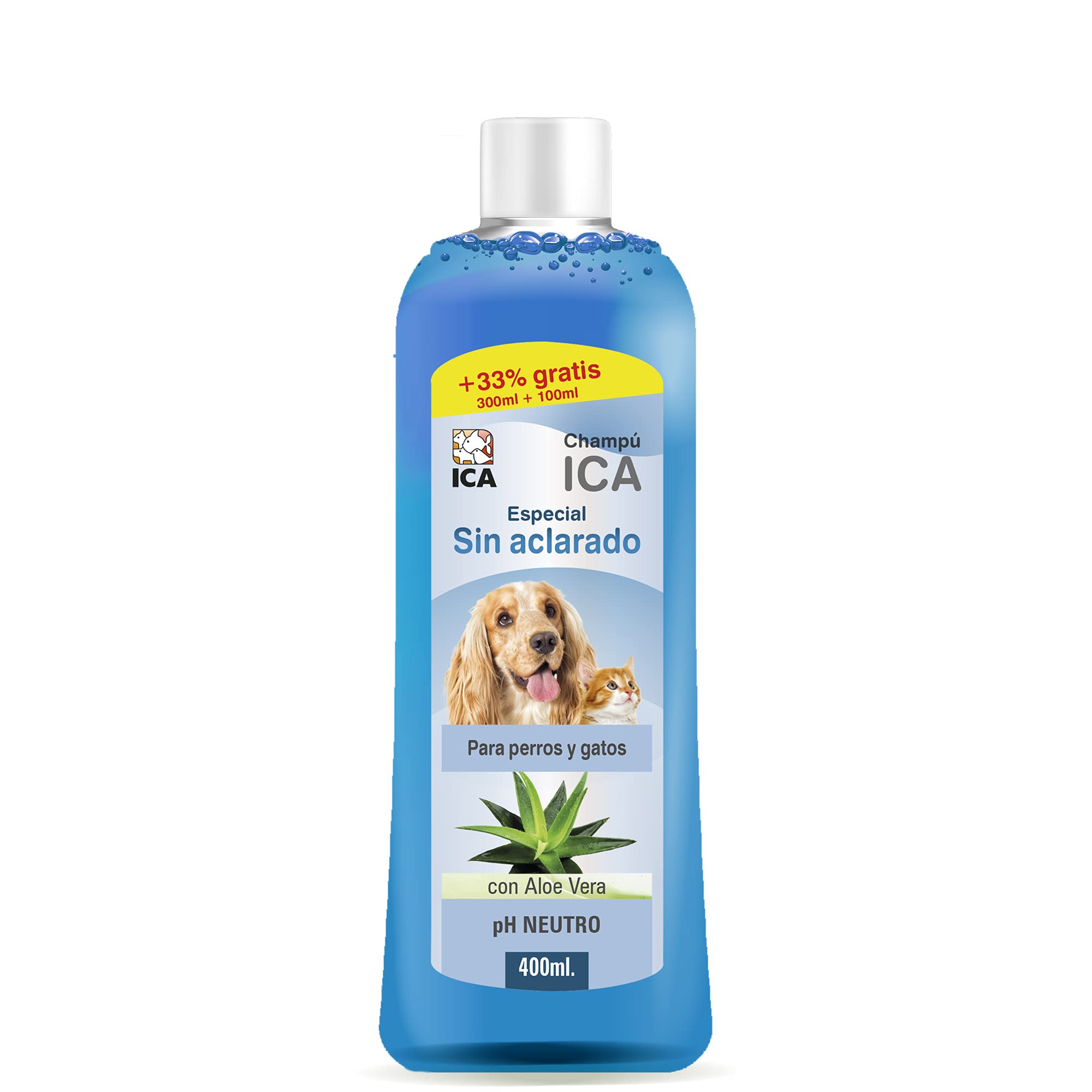 ICA chp34 Shampoo with Aloe Vera for Dry Dogs Washing