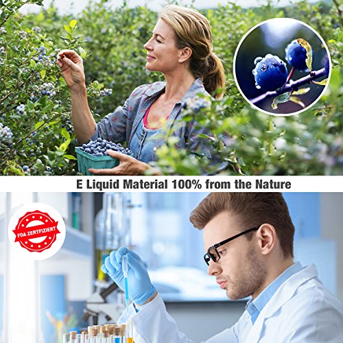 STARKIT® E Liquids 5 X 10ml,Tabak Geschmack für E Zigarette Starter Set SMOK E Shisha, E liquid Aroma PG70% VG30% 0mg… – Bild 5