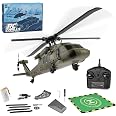 Hélicoptère RC WANENGEDIY WL K170 Black Hawk UH-60L – 4CH, 2.4G, Gyro 6 Axes, Moteur Brushless, RTF Pour Débutants - 6