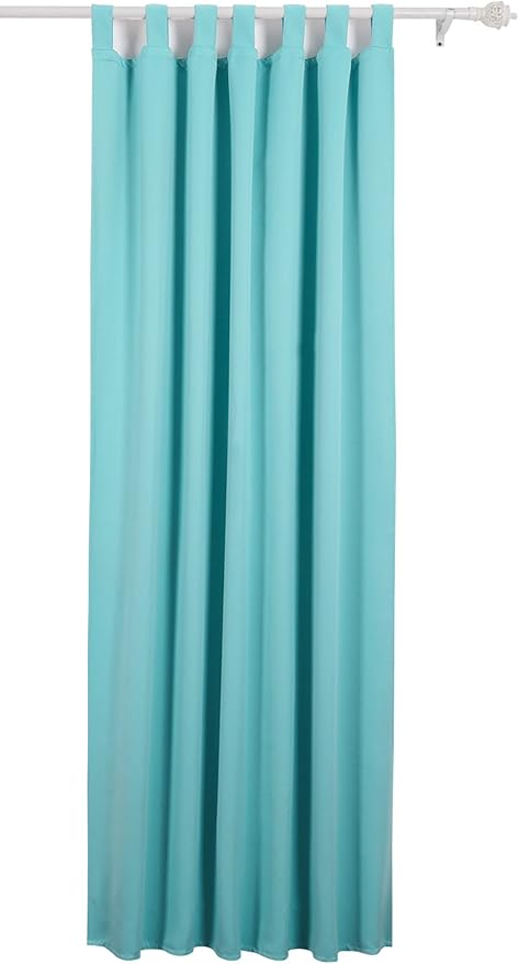Deconovo Thermal Insulated Curtain Tab Top Blackout Curtain For