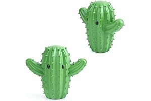 Kikkerland Set of Two Reusable Dyer Buddies for Laundry – Fabric Softener Dryer Balls – Control Static, Remove Wrinkles, Dry Clothes Faster, Cactus