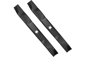 2 Pack 42" Mulching Blades 532138971 532134149 138498 – Fits for 134149 138971 Craftsman LT2000 LT1000 Poulan Pro Husqvarna –