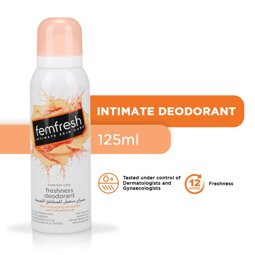 Femfresh 125ml Feminine Freshness Deodorant Spray by Femfresh : Beauty