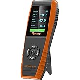 Temtop Air Quality Monitor PM2.5 PM10 Particle Counter, Formaldehyde, Temperature, Humidity, TVOC AQI Tester for Indoor/Outdoor Air Pollution Detection w/Data Export