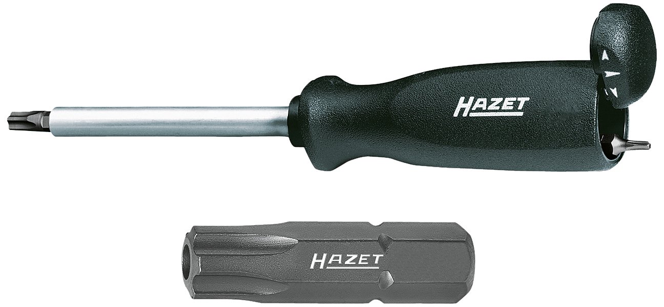 HAZET 2225-10H 25 mm 5-Star Profile with Pin Bit - Multi-Colour