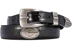 ZEP-PRO NCAA Collegiate Men's Dressy Leather Belt