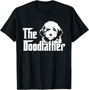 The Doodfather - Funny Dog Goldendoodle Labradoodle T-Shirt Small