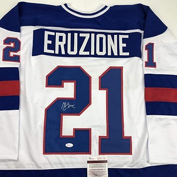 mike eruzione signed jersey