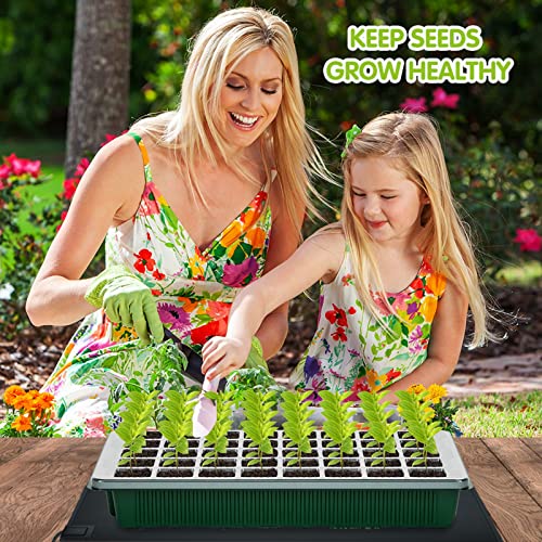 YOHIA Seed Starter Tray with Grow Light,40 Cells Seed Starter Kit with