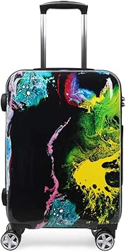 colorful hardside luggage