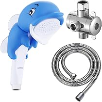 KAIYING Children's Handheld Shower Head,Cartoon Water Flow Spray ...