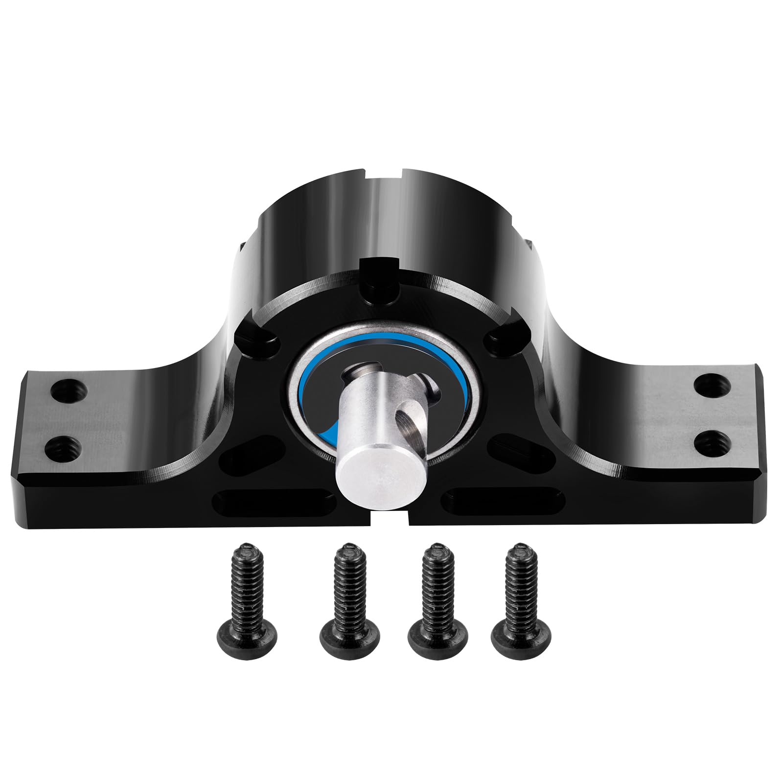 AXspeed Aluminium Extend Driveshaft Axle Extension Connector for 1/14 RC Tamiya Tractor Climbing Trailer