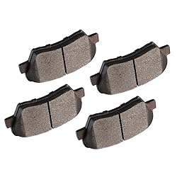 cciyu D1595 Front Semi-Metallic Disc Brake Pads Kit