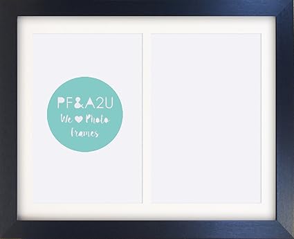 x14 For X2 Pictures Glass Window Multi Modern 721 Brushed Black Photo Frame Amazon Co Uk Kitchen Home