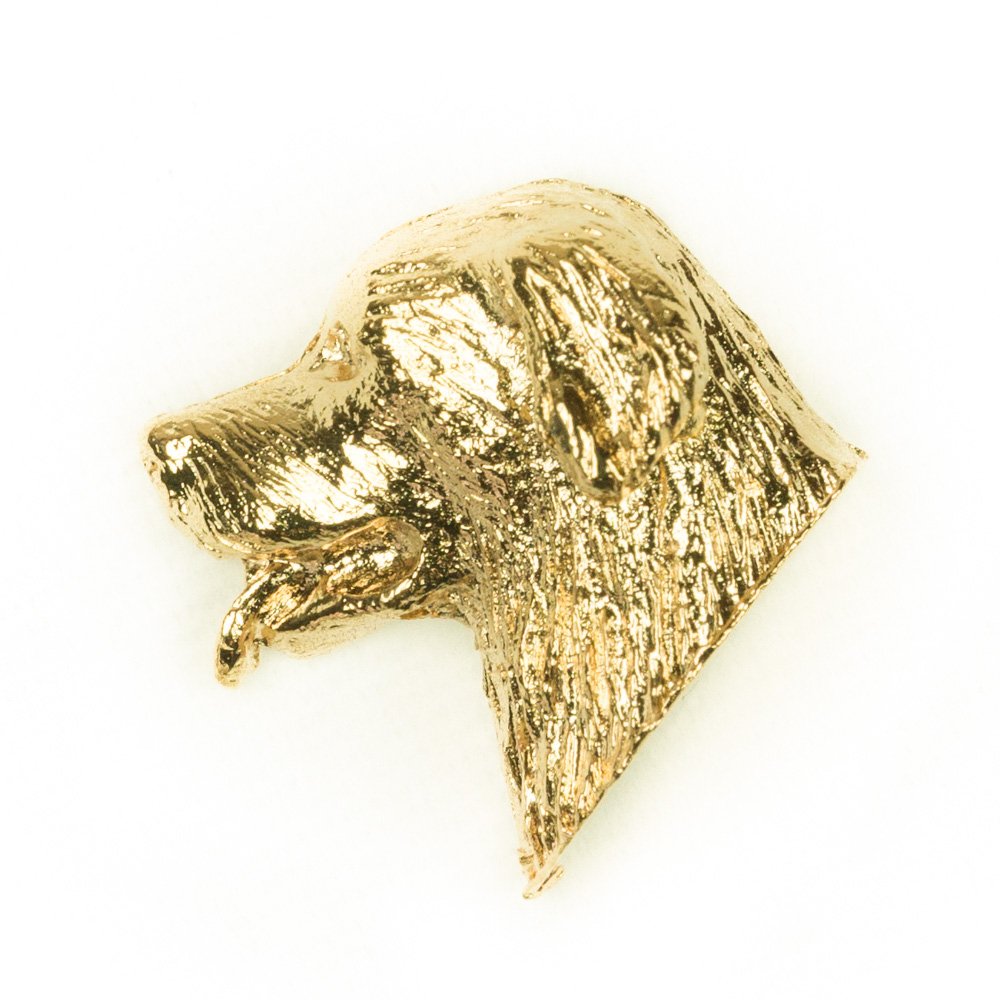 BERNESE MOUNTAIN DOG Made in U.K Artistic Style Dog Clutch Lapel Pin Collection 22ct Gold Plated