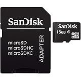 SanDisk Mobile Class4 MicroSDHC Flash Memory Card- SDSDQM-B35A with Adapter 16GB