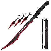 Snake Eye Tactical Fantasy Design Ninja Sword Comes with Nylon Sheath