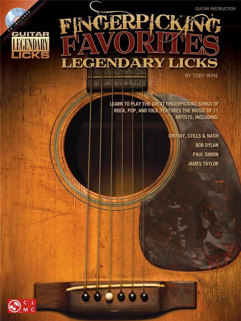 Fingerpicking Favorites: Legendary Licks (Guitar Legendary Licks)