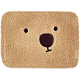 kimhachan Pluffy HACHAN Laptop Pouch [13 inch/15 inch/17 inch] Cute Fluffy Laptop Pouch Case Sleeve for Women (Brown, 13 inch)