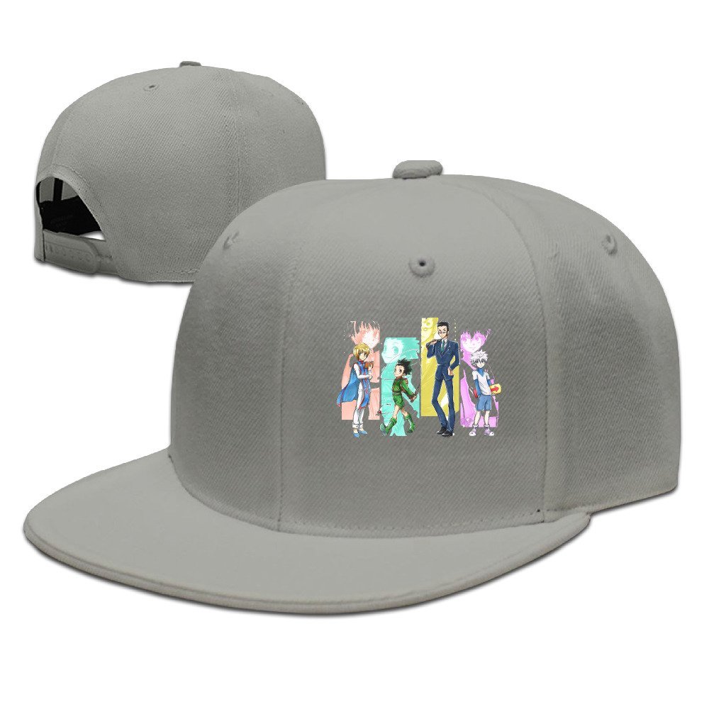 Xssyz Hunter X Hunter Roles Flat Bill Snapback Baseball Cap Ash Amazon Com Books