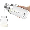 IXTECH Portable Water Warmer for Baby Formula, Milk, 8 oz., Electric Warming with Adjustable Temperature Control, Leak-Resistant Spout, Rechargeable and Wireless