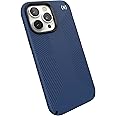 Speck iPhone 14 Pro Max Case - Drop Protection, Scratch Resistant, Dual Layer Slim Phone Case for 6.7 Inch iPhones 14 Pro Max - Built for MagSafe - Presidio2 Grip - Coastal Blue/Black/White