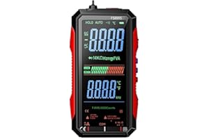 Digital Multimeter, FS899S Full Screen Colour Display for Smart Auto-Ranging Voice Multimeter for Electrical Testing Measurem