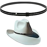 Gamboa Hat Bands for Cowboy and Cowgirl Western Accesories for Men and Women Leather Style Hat Belt Band