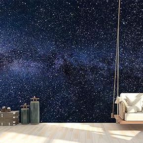 Wall Mural Starry Sky Removable Self-Adhesive Large Wallpaper - 66x96 inches