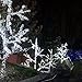 Kringle Traditions Cool White LED Christmas Mini String Light Set, 50 Lights, 17 ft Indoor/Outdoor LED White Lights Outdoor Tree Lights Christmas String Wedding Party Decorations, 4 Spacing