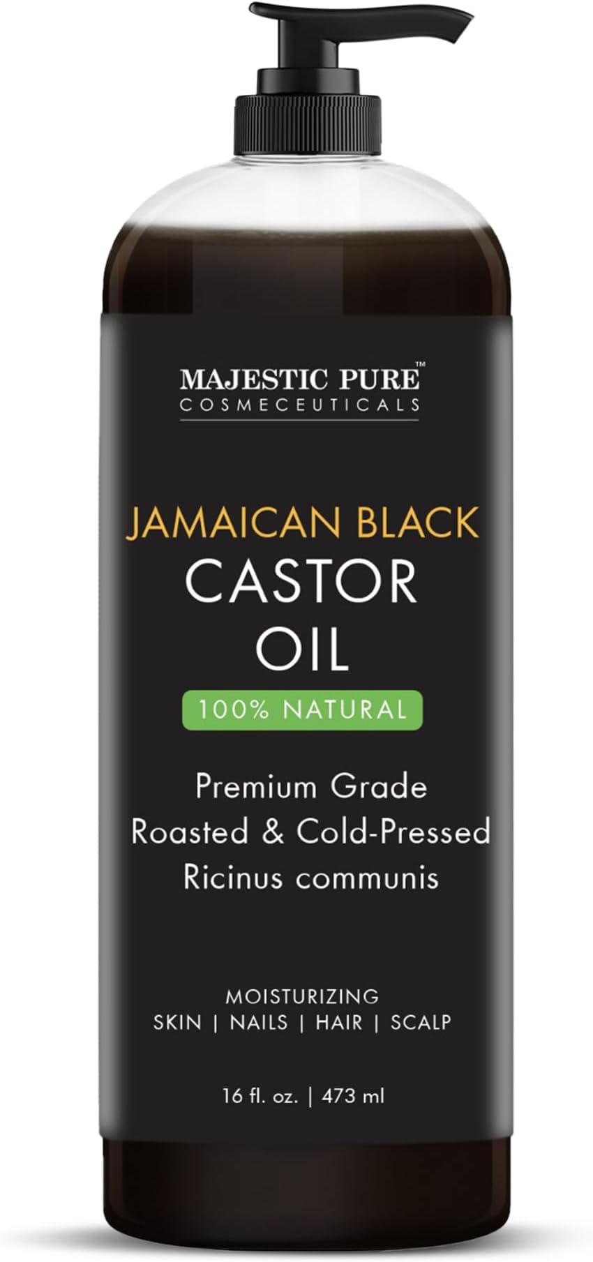 Majestic Pure Jamaican Black Castor Oil 473 ml - Pure & Natural