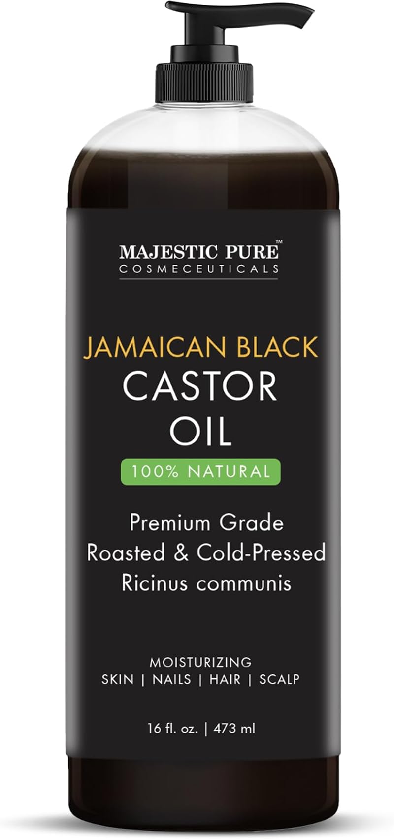 Majestic Pure Jamaican Black Castor Oil 473 ml - Pure & Natural