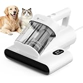 DR.PREPARE Mattress Vacuum Cleaner,15kPa, 500W Corded Bed Vacuum,UV-C&amp;Heat | Bed Vacuum Cleaner, Pet Hair Remover, 167&deg;F Hot Air with Aroma，4-Layer Filtration for Mattress, Bed, Cribs &amp;Sofa