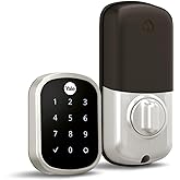 Yale Key Free Touchscreen Deadbolt - Satin Nickel, YRD157-NR-619