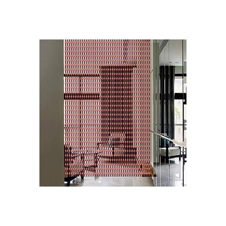 N / A Cortinas de Cuentas, Puerta Cortina de Madera Durable Armario