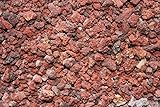 Red 3/8 Inch Lava Rock | Fireproof and Heatproof Volcanic Lava Rock, Perfect for Fire Pits, Fireplaces, BBQs and more. Indoor and Outdoor use - Natural Stones | 10 Pounds