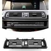 Upgraded Front AC Vent Replacement for BMW 5 Series F10 | Front air intakes front console grille dashboard air vents dashboard center air grille trim front air intake grille