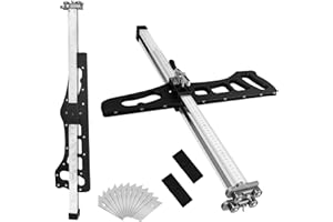 Drywall Cutting Tools, Hand Push Drywall Cutter, Suitable for 3/8-inch & 1/4-inch Drywall,1.5 to 61cm Blade Adjustable Gypsum