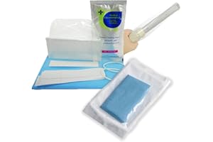 MENURSY Ultrasound Probe Cover, Transducer Disposable Clear Latex-Free Sterile Protector, 6" x 48, Packaging Individual, 50 Pcs