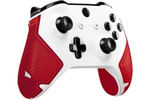 Lizard Skins DSP Controller Grip for Xbox One Controllers – Xbox One Compatible Gaming Grip 0.5mm Thickness - PRE Cut Pieces - Easy to Install – 10 Colors (Crimson Red)